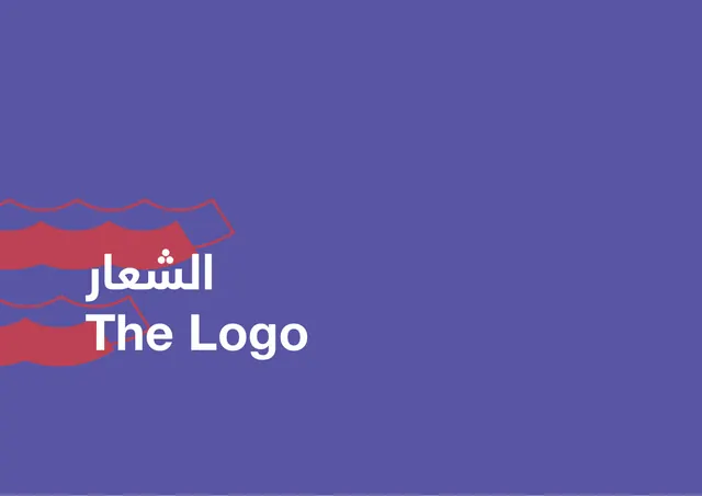 The Logo, section divider, minimal, light-mode, vibrant