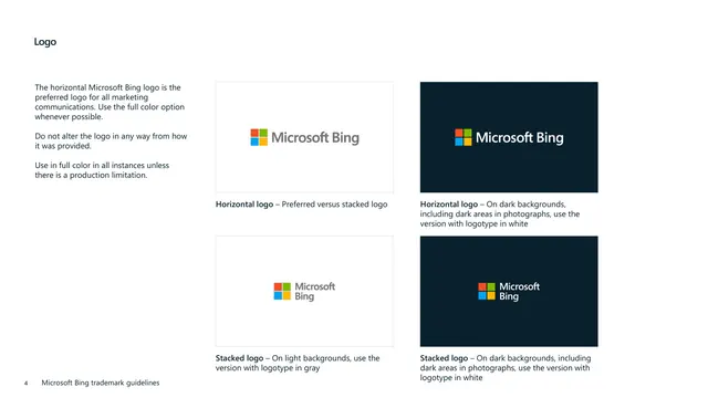 Logo variants on light and dark