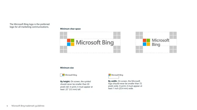Logo clear space and minimum size, corporate-clean, minimal, light