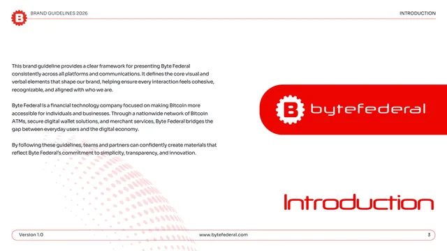 Byte Federal introduction