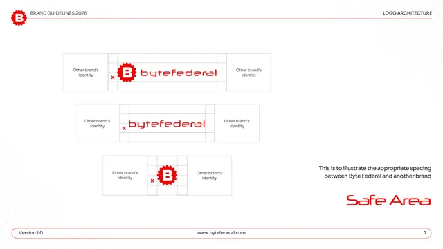 Byte Federal safe area between brands, light-mode, technical, light
