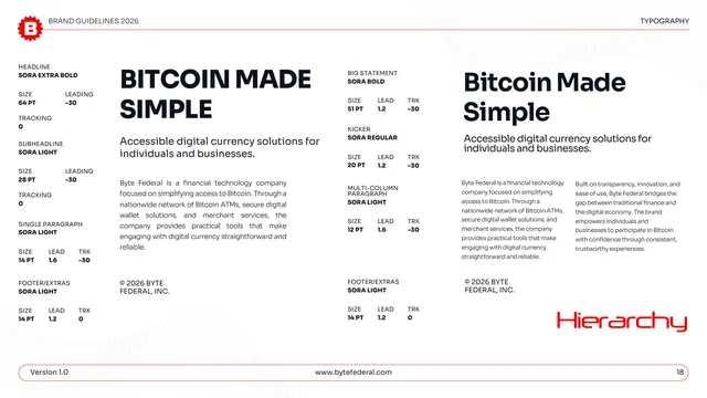 Byte Federal type hierarchy, light-mode, minimal, light