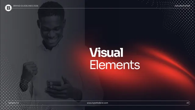 Byte Federal section divider - Visual Elements, dark-mode, technical, dark