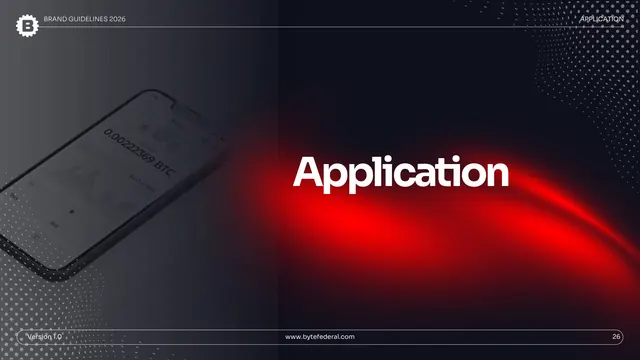 Byte Federal section divider - Application