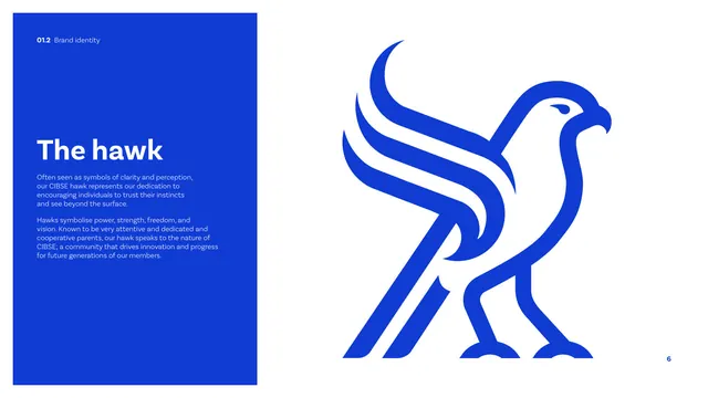 CIBSE Brand Guidelines - The hawk, minimal, corporate-clean, cool