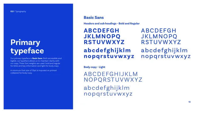 CIBSE Brand Guidelines - Primary typeface