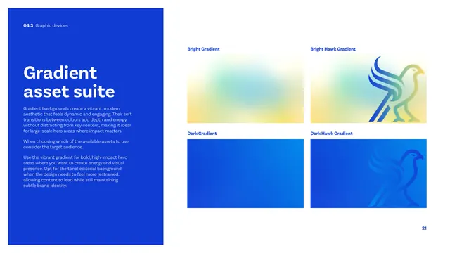 CIBSE Brand Guidelines - Gradient asset suite