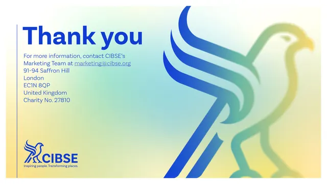 CIBSE Brand Guidelines - Thank you