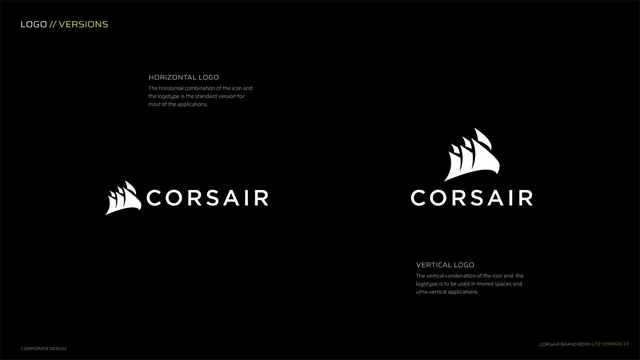 Logo versions, horizontal and vertical