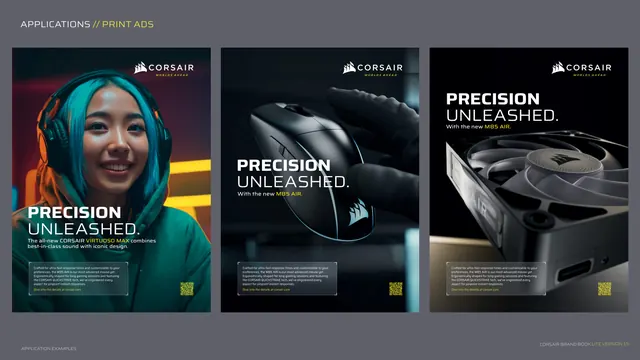 Application examples, print ads (set one)
