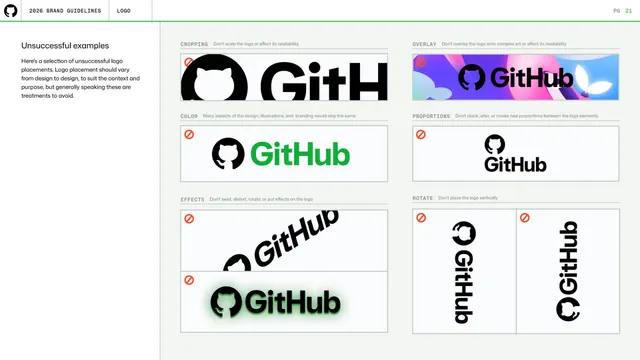 Logo unsuccessful examples (do-not grid)