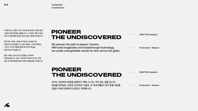 Typography combinations