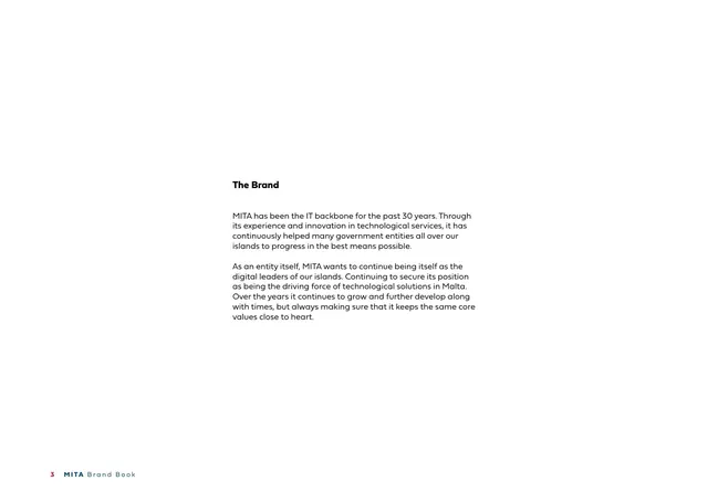 The Brand (overview copy), minimal, editorial, light