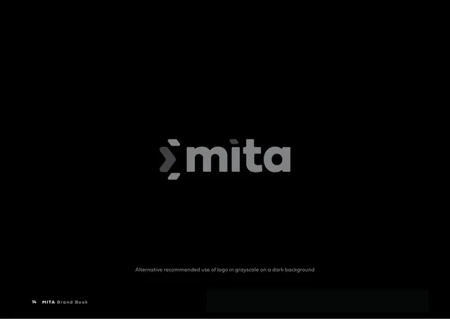 Logo Variations (grayscale on black), minimal, corporate-clean, dark