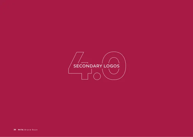 Section divider 4.0 Secondary Logos, minimal, technical, warm