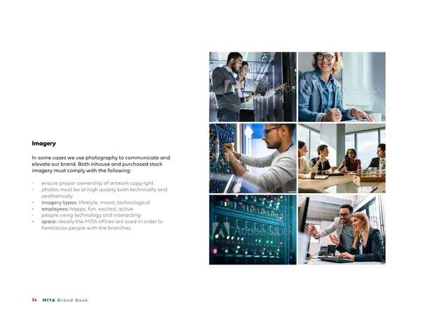 Imagery (photography direction), minimal, corporate-clean, light