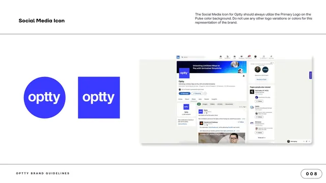 Social Media Icon usage, minimal, corporate-clean, light