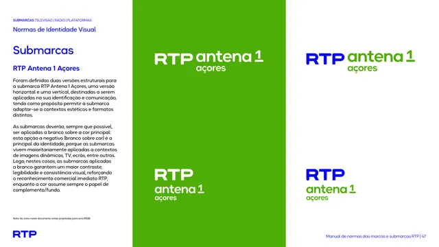 RTP Antena 1 Açores lockup construction