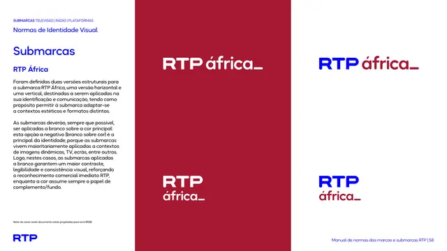 RTP África lockup construction