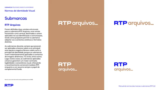 RTP Arquivos lockup construction