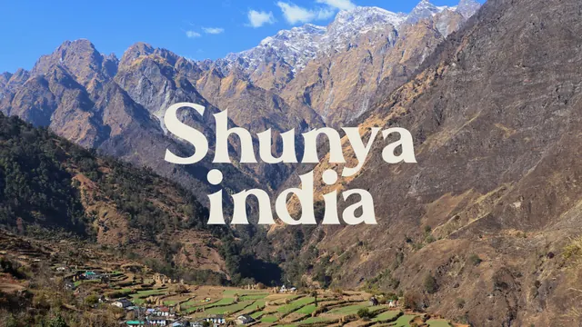 Shunya India Himalayan valley divider