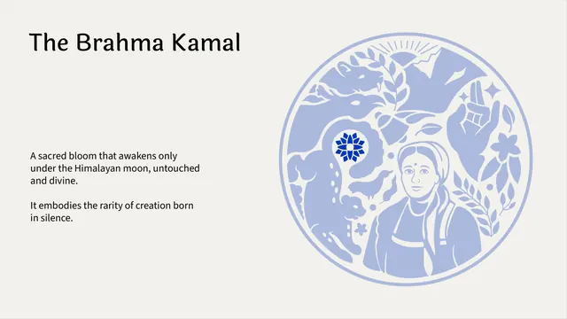 Shunya India crest breakdown - The Brahma Kamal