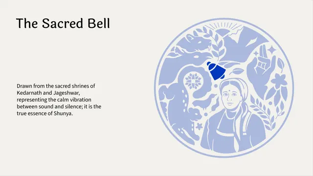 Shunya India crest breakdown - The Sacred Bell