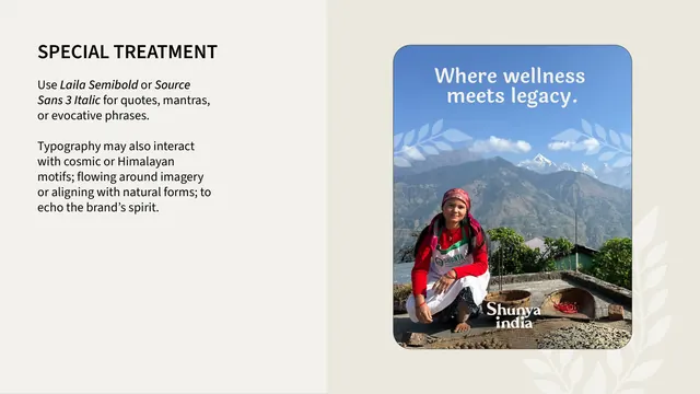 Shunya India type special treatment over Himalayan card