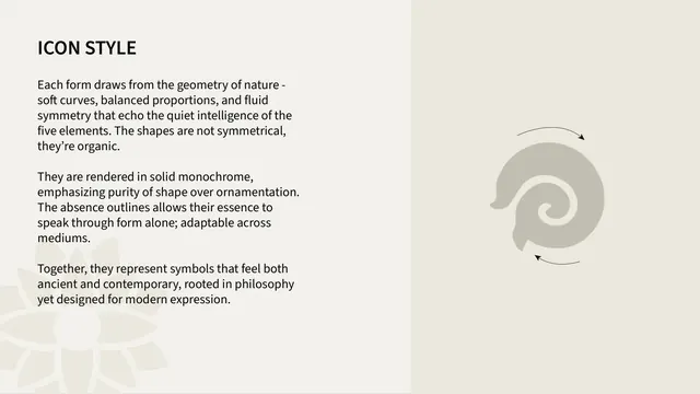 Shunya India icon style principles