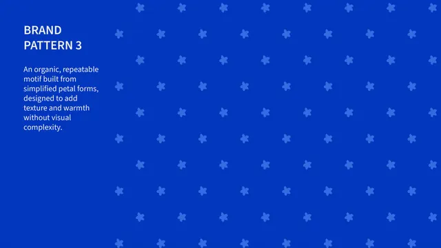 Shunya India brand pattern 3 - simplified petals