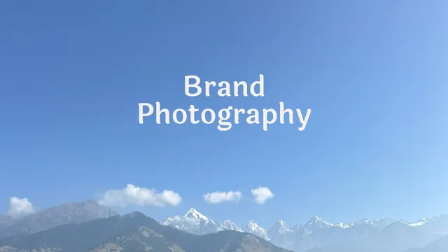 Shunya India brand photography section divider