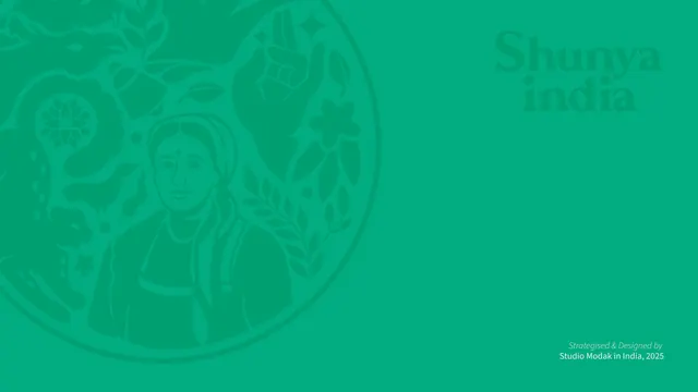 Shunya India brand guidelines closing page