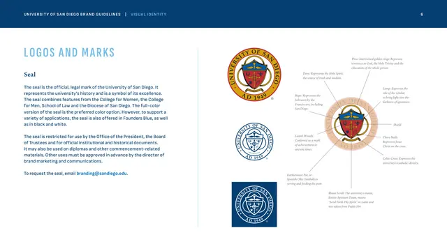 The university seal and its symbolism, corporate-clean, editorial, light