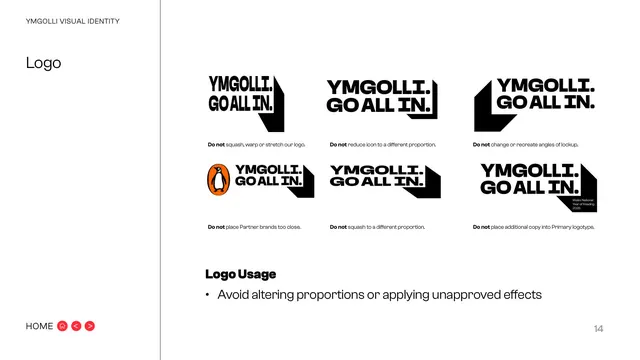 Logo misuse, do nots