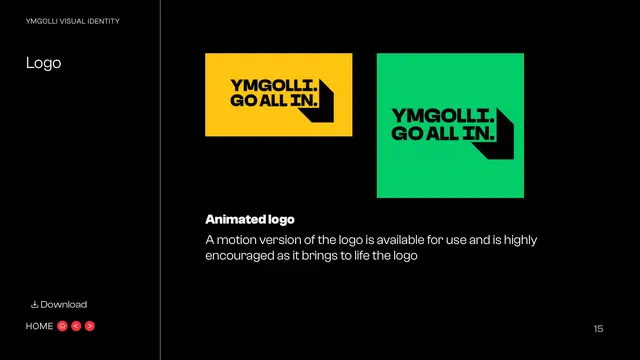 Animated logo
