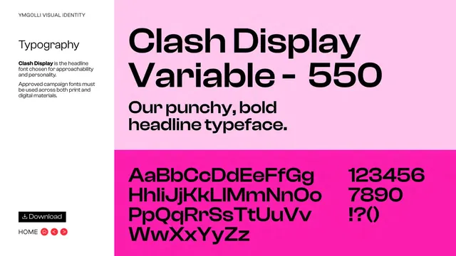 Typography, Clash Display