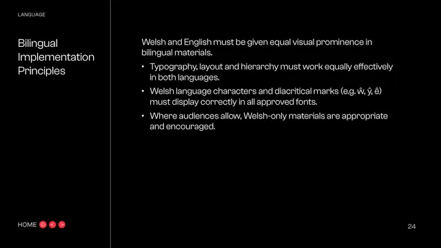 Bilingual Implementation Principles