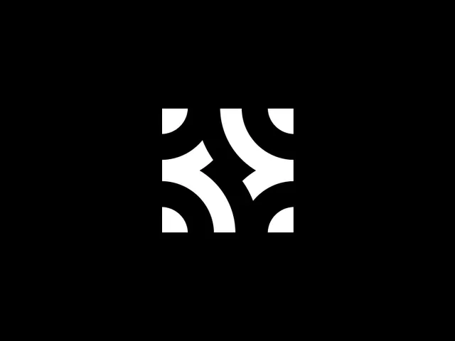 Geometric Monogram Logo