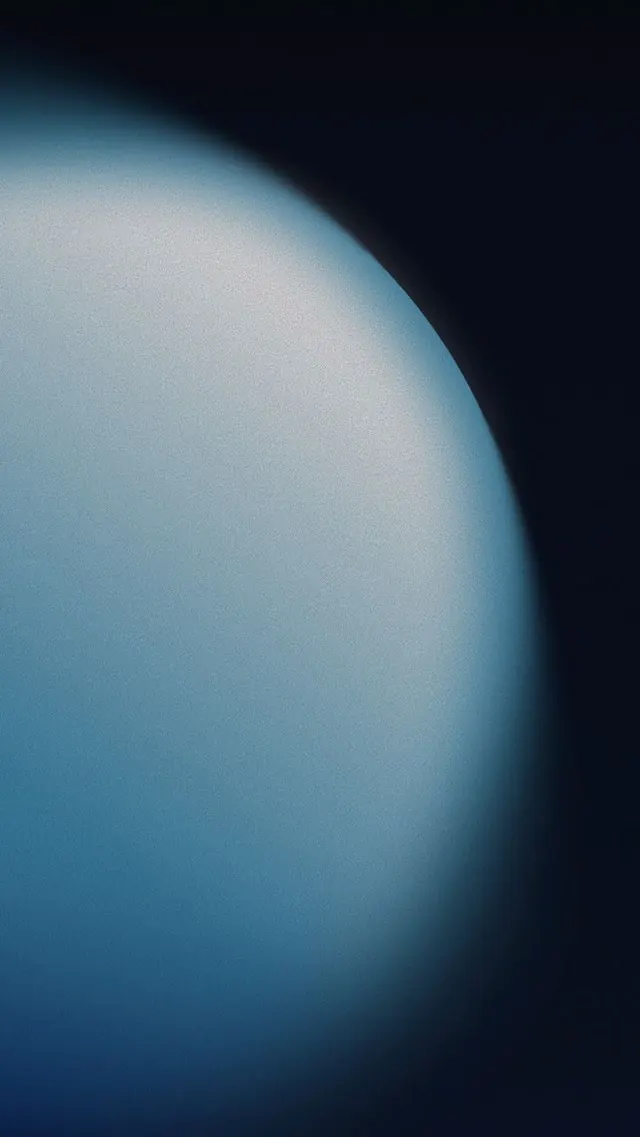 Soft blue gradient sphere on black, minimal, gradient-heavy, dark