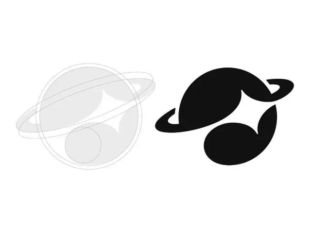 Minimal swiss logo, minimal, swiss, dark