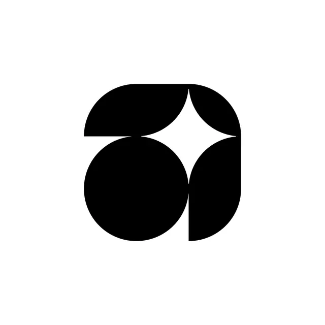 Minimal geometric logo, minimal, geometric, light