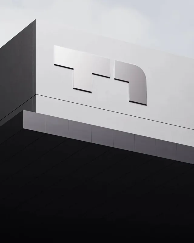 Minimal geometric logo, minimal, geometric, light
