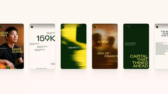 Editorial luxury identity system, editorial, luxury, dark