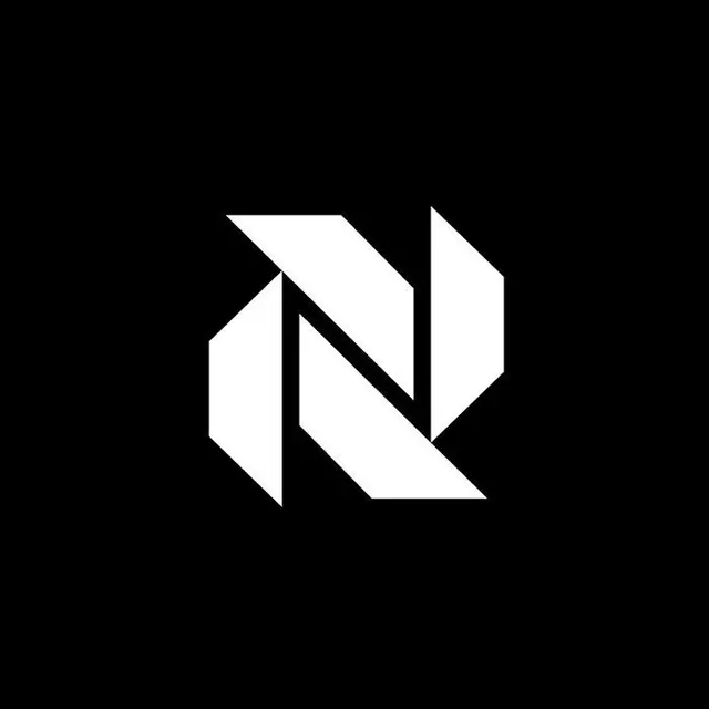 Minimal monochrome logo, minimal, monochrome, dark