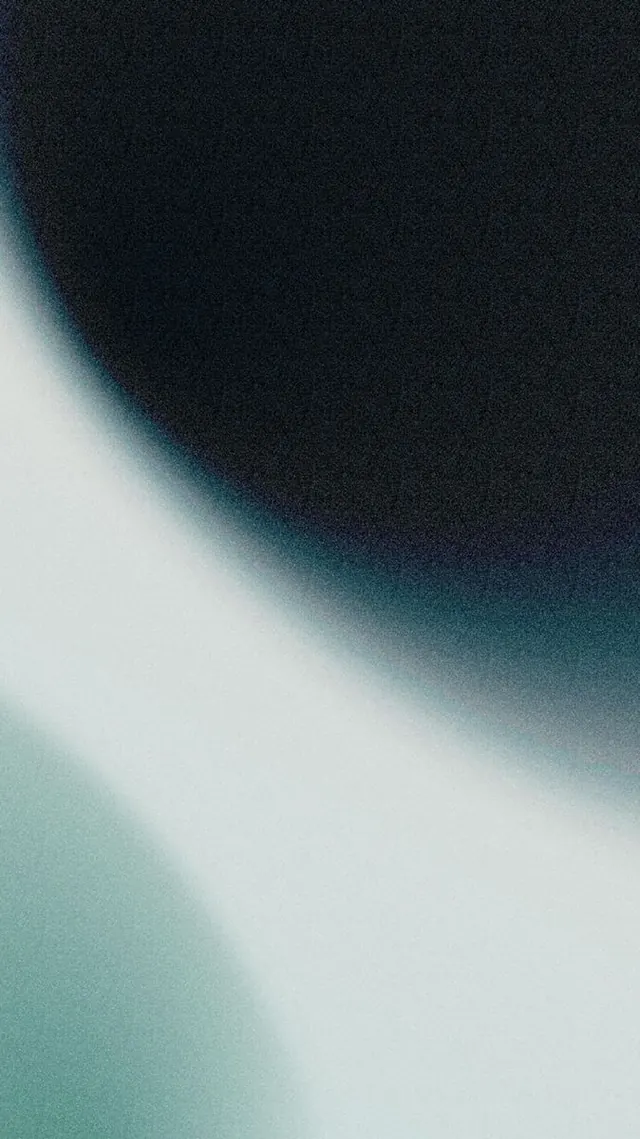 Grainy teal-and-cream gradient curves, gradient-heavy, abstract, cool