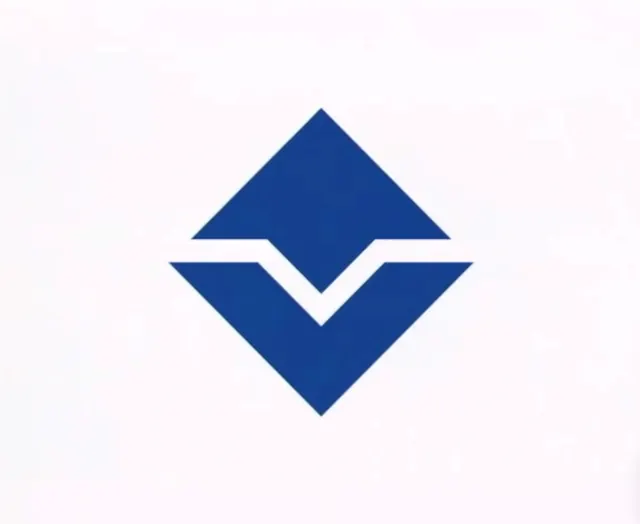 Diamond compass geometric logo, minimal, geometric, light