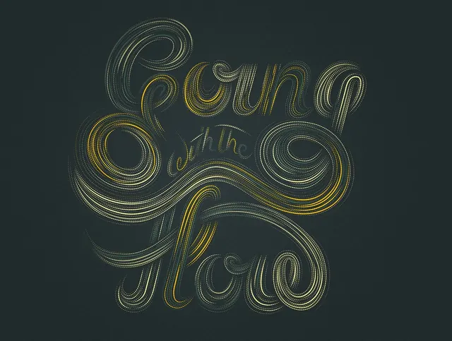 Calligraphic Script Logo