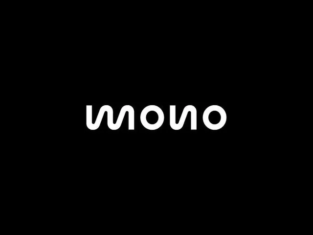 mono lowercase wordmark with flipped letterforms, minimal, dark-mode, dark