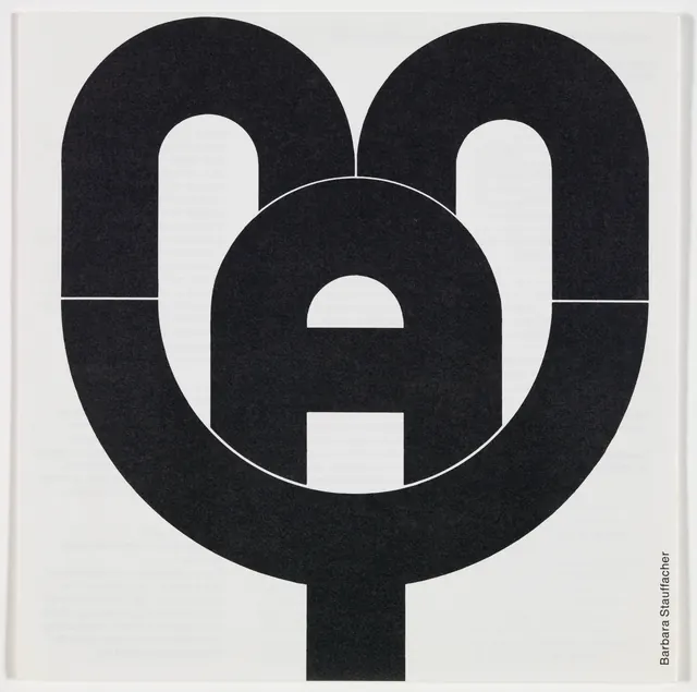 Abstract Geometric Monogram, minimal, geometric, monochrome