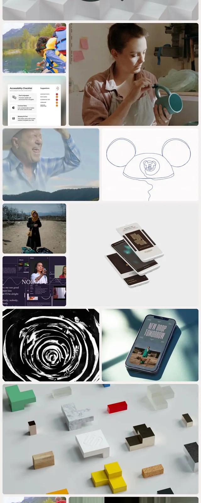 Portfolio Grid Layout